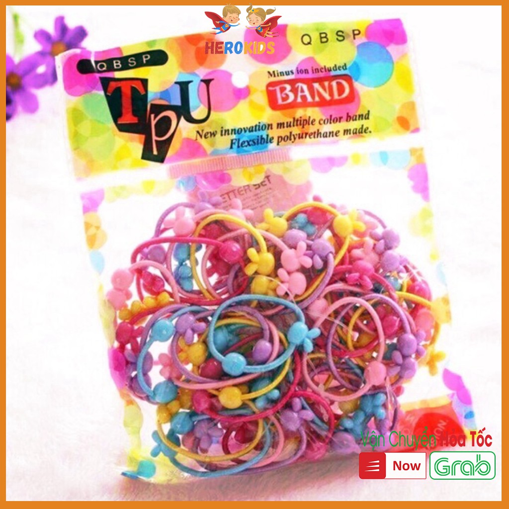 Chun Buộc Tóc Trẻ Em (Gói 50 Chiếc)