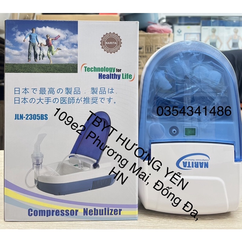 Máy xông mũi họng, xông khí dung Oromi - Hàng chính hãng