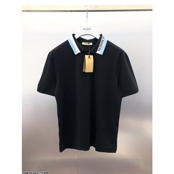 Áo Polo Nam Viền Cổ BBR Cao Cấp - Áo Nam Polo Bur Viền Xanh Logo Siêu Hot