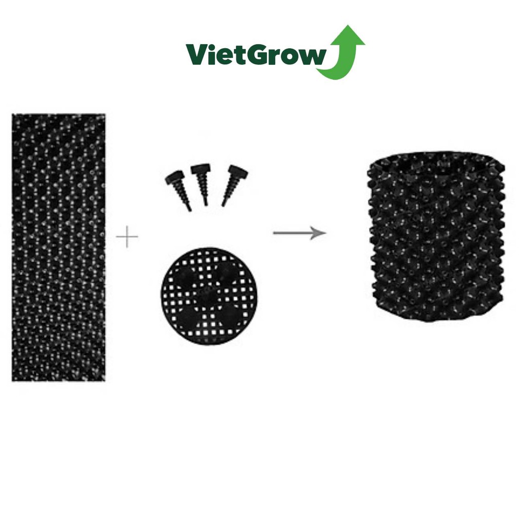 (Bán sỉ) Bầu ươm V6 - Cuộn dài 50 mét, Cao 50cm Vietgrow chính hãng