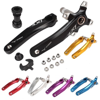Ixf 104 bcd xe đạp crankset với trục trục trục trục trục mtb hollowtech thanh kết nối cho xe đạp xe đạp đường bộ tay quay 104bcd