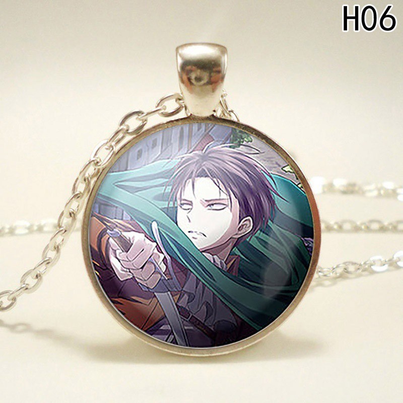 Dây chuyền có mặt hình nhân vật trong phim Attack On Titan