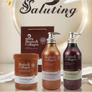 MUA 1 CẶP TẠNG 1 LỌ HẤP CHÍNH HÃNG 1000ML - CẶP DẦU GỘI XẢ BIOTIN & COLLAGEN MẪU MỚI NHẤT 2021.