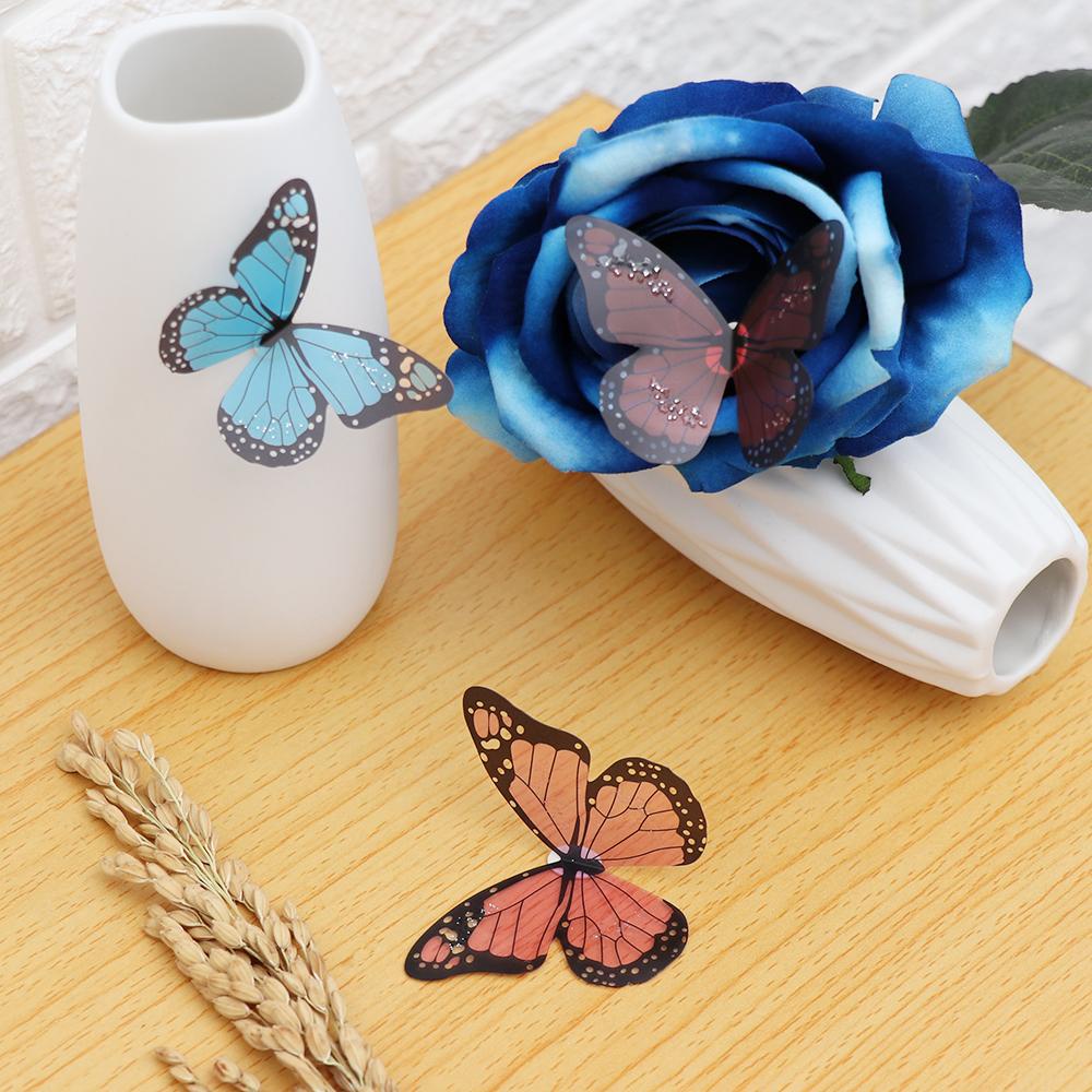 Set 18 Miếng Dán Hình Bướm 3D Trang Trí Phòng Bé