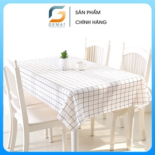 Khăn trải bàn caro, chất liệu PVC không thấm nước dùng làm phông nền chụp ảnh picnic dã ngoại
