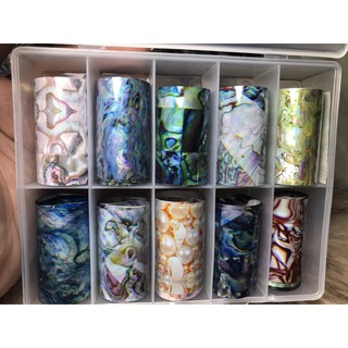 Foil dán móng vân đá