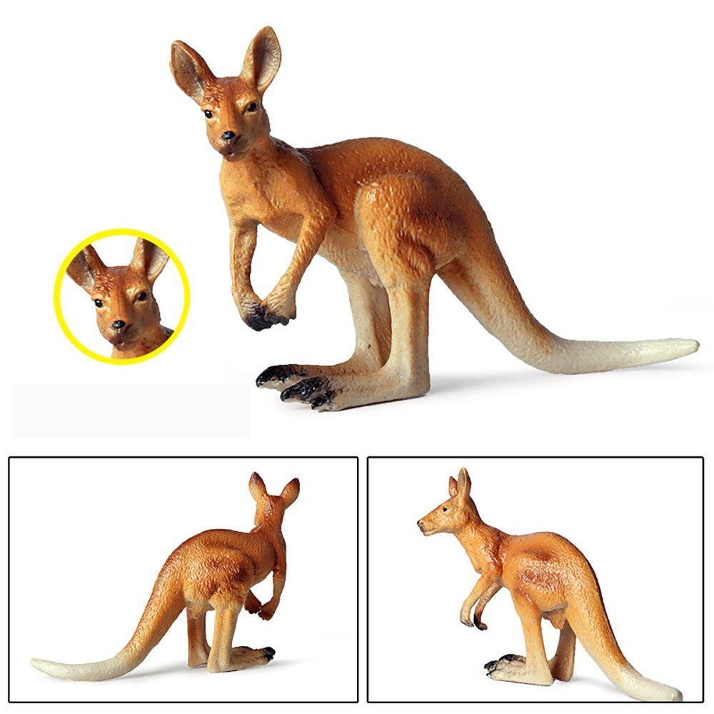 Đồ Chơi Mô Hình Kangaroo Sống Động Giáo Dục Sớm Cho Bé