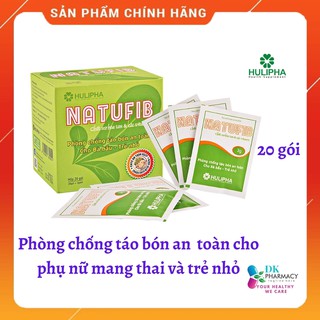 NATUFIB - Phòng chống táo bón an toàn cho Bà bầu -trẻ nhỏ, bổ sung chất xơ hỗ trợ táo bón
