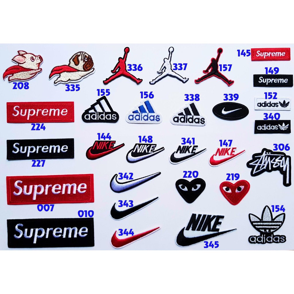 Sticker vải, patch ủi logo 2