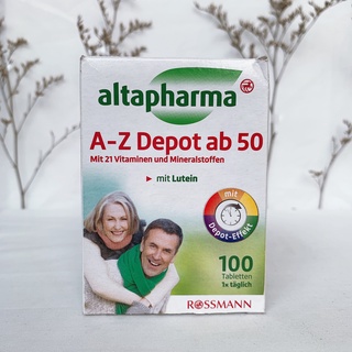 Vitamin tổng hợp A-Z Depot ab 50 của Altaphma cho người trên 50 tuổi