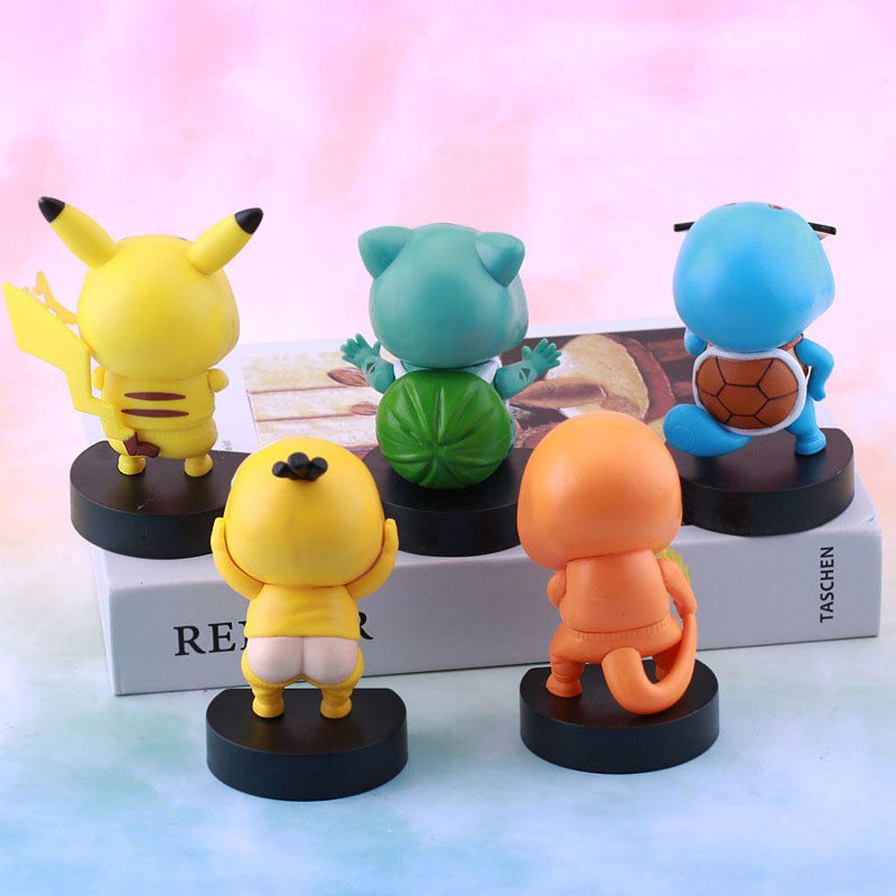 Set 5 Mô Hình Nhân Vật Phim Hoạt Hình Crayon Shinchan 1 Trang Trí