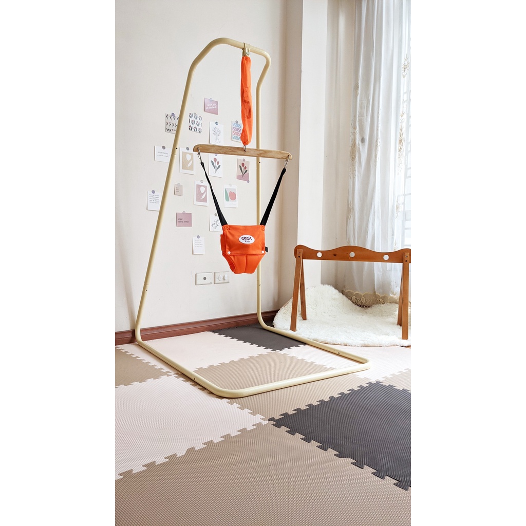 HÀNG CHÍNH HÃNG GEGAKIDS --- GEGAKIDS Xích đu nhún nhảy cho BÉ - Mẫu GGK-L-J01 - Kiểu dáng CHÂU ÂU - Mã GGK-L-R