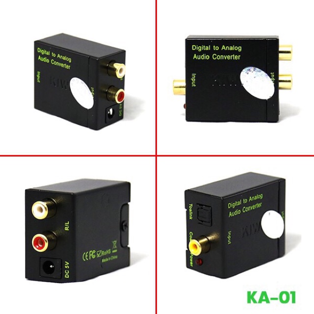 Bộ chuyển đổi âm thanh Kiwi audio KA-02 cao cấp chính hãng