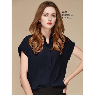 TOP222 ÁO VOAN LỤA KIỂU TAY NGẮN