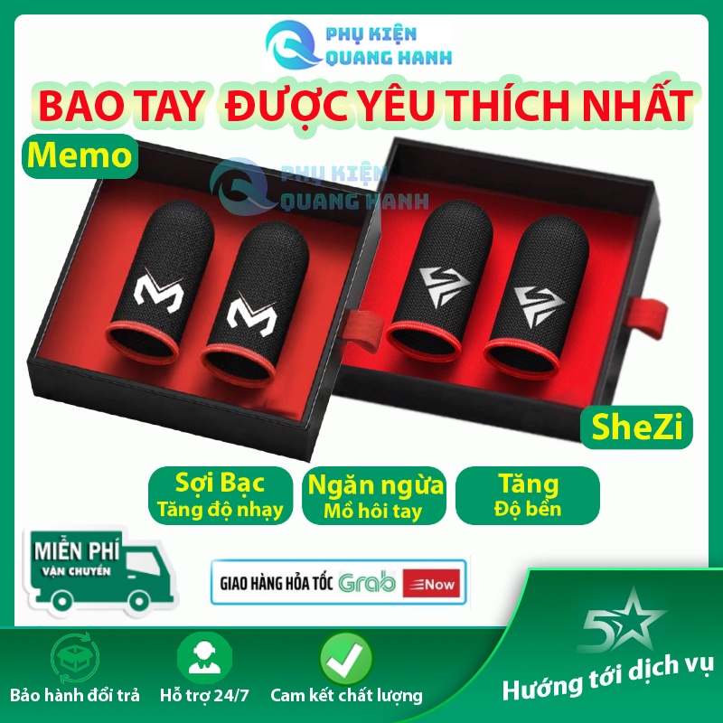 ❌Găng tay chơi game cao cấp❌ co giãn tốt chống mồ hôi tăng độ nhạy cảm ứng