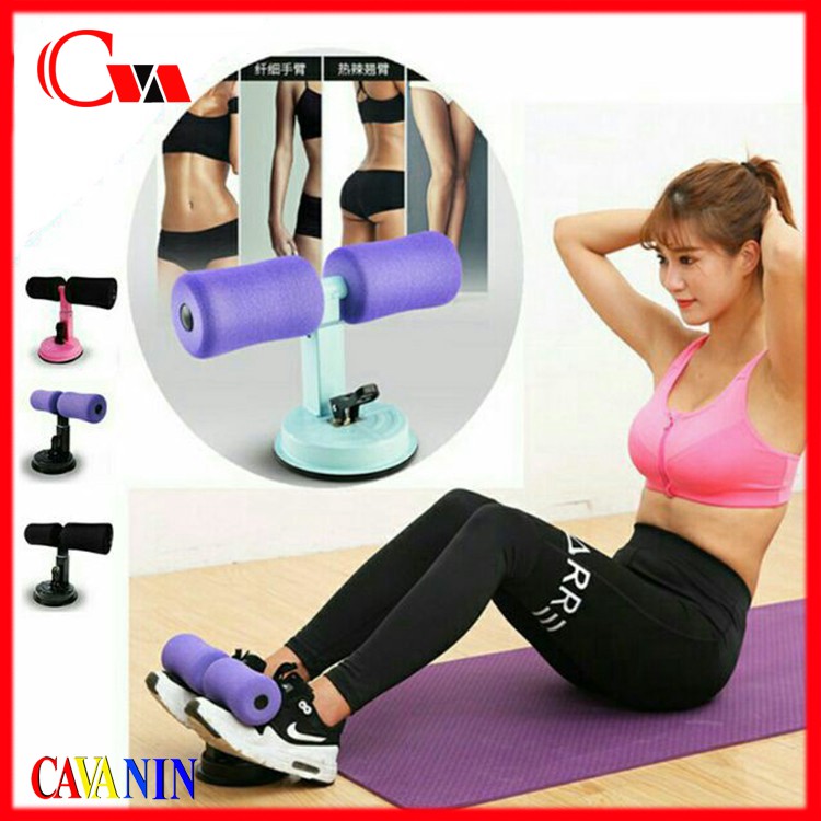 Dụng cụ tập cơ bụng tập gym tập thể dục đa năng tại nhà có đế hút chân không giúp giảm eo giảm mỡ dùng cho nam nữ ~ Cava