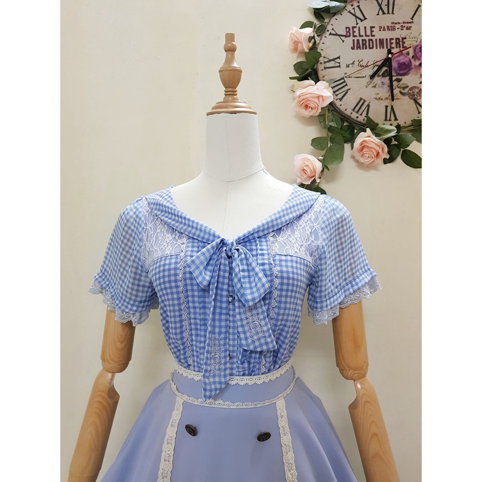 Set áo phối váy Axes Femme