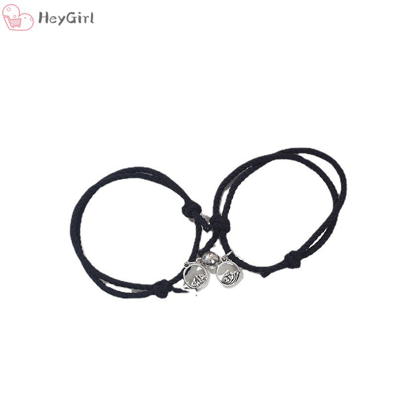 Vòng tay nam châm họa tiết biển và núi thời trang cho cặp đôi nam và nữ