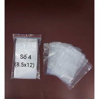 100g túi zip VIỀN TRẮNG nhiều size