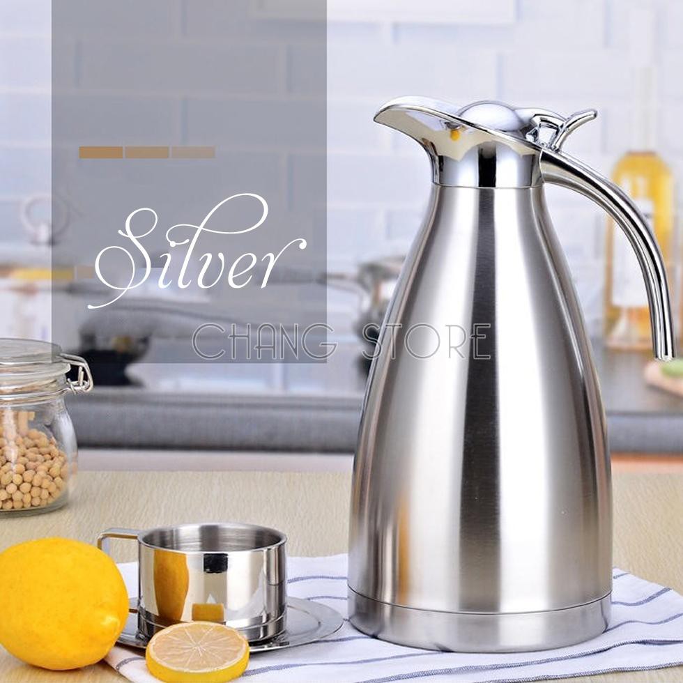 Phích Nước Coffee POT-2L Lõi Inox Giữ Nhiệt Siêu Tiện Dụng Cho Mọi Nhà