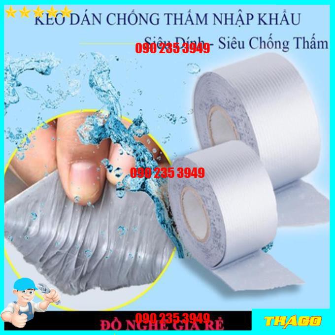 BĂNG KEO CHỐNG THẤM, CHỐNG DỘT NƯỚC TUYỆT ĐỐI ( 5 MÉT ) QE186