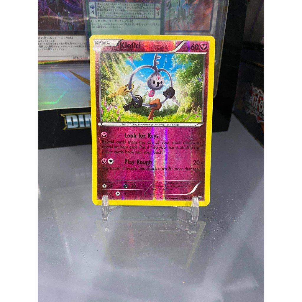 [ Dưa Hấu Yugioh ] Lá bài thẻ bài Pokemon Klefki