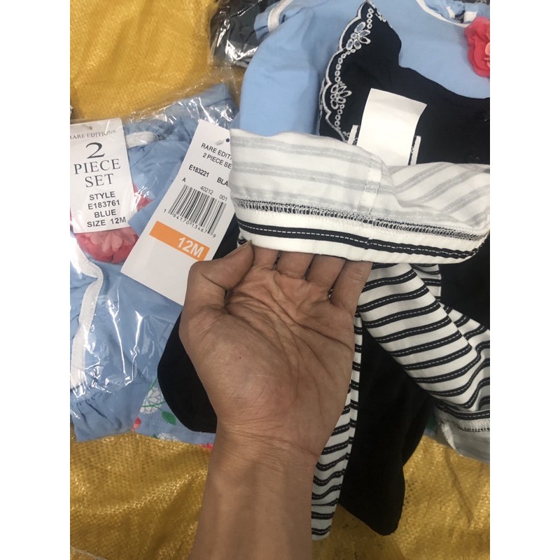 Sét đồ bé gái 3m-6y Rare EditionChất mát mềm mịn cao cấp 0421