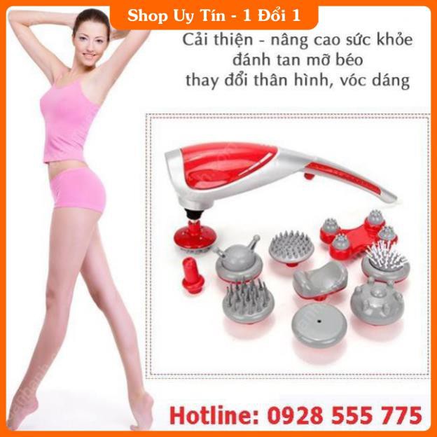 Máy massage cầm tay 10 đầu King Massager cao cấp