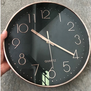 Đồng Hồ Treo Tường Kim Trôi Trang Trí Máy Quartz - Không tiếng động