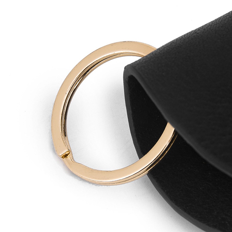 Ví Da Ngắn Đựng Chìa Khóa Xe Hơi Phong Cách Vintage Sáng Tạo DIY