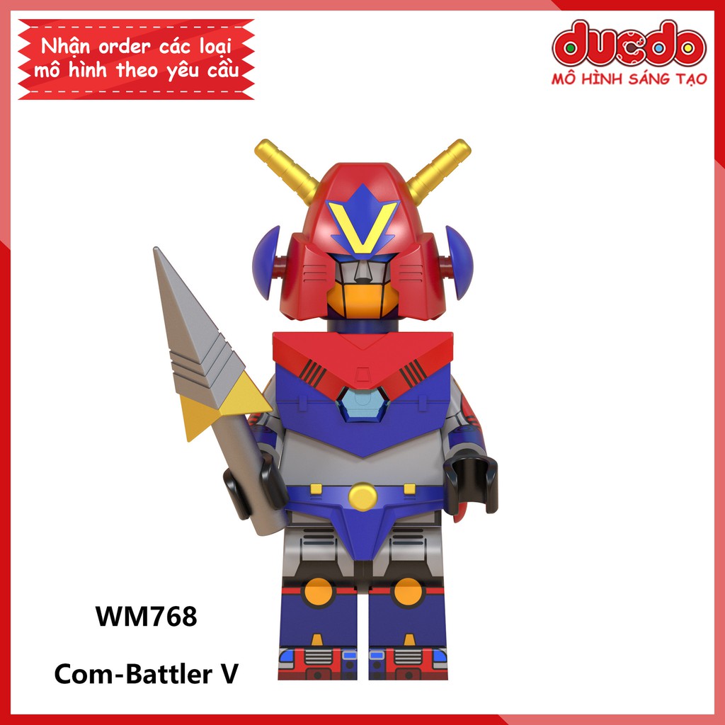 Minifigures các nhân vật siêu nhân trong Super Mechas - Đồ chơi Lắp ghép Xếp hình Mini Mô hình Robot WM WM6069