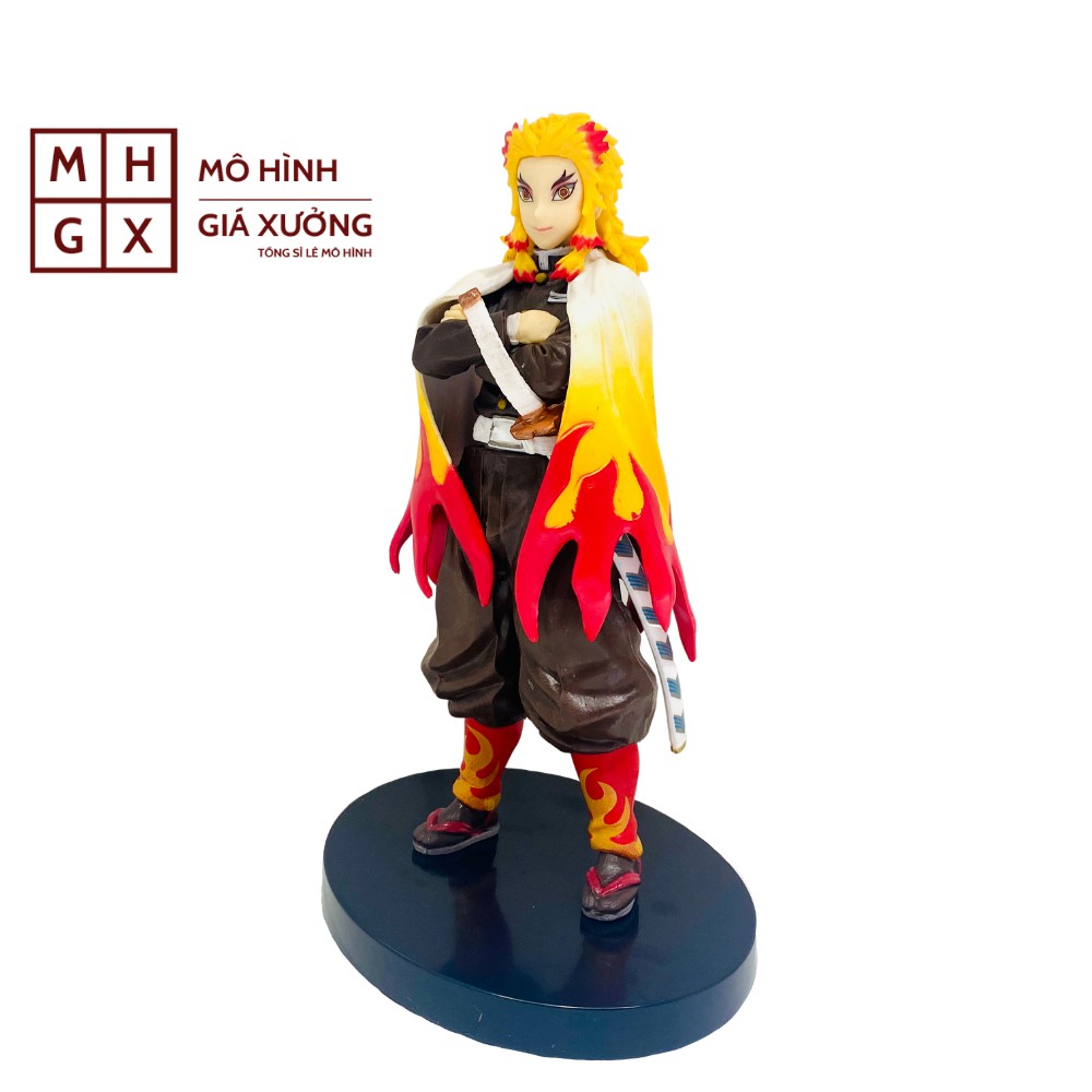 Mô hình Kimetsu No Yaiba figure Demon Slayer Viêm Trụ Rengoku Kyoujurou cao 17 cm - figure thanh gươm diệt quỷ