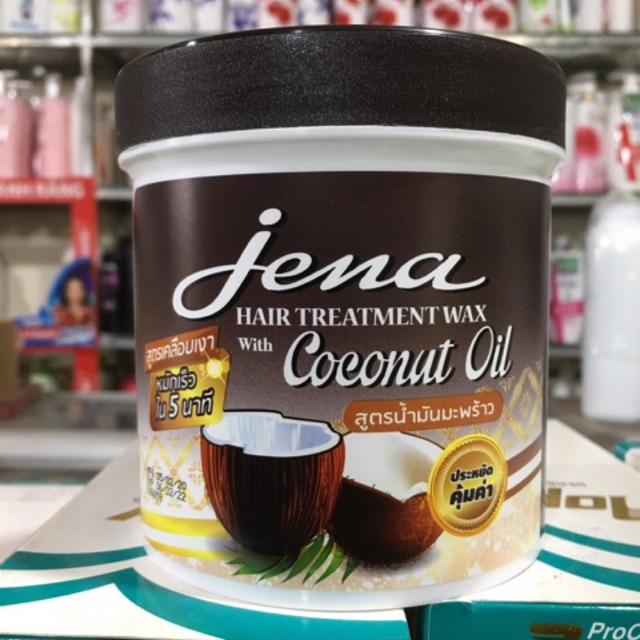 Kem ủ tóc dầu dừa Jena Thái Lan 500ml – hair treatment wax (đủ màu)