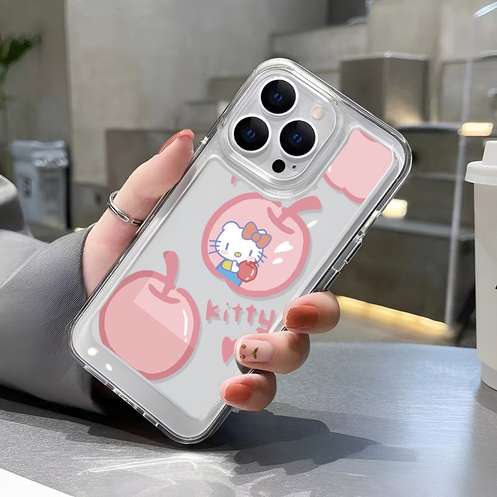 Ốp Điện Thoại Trong Suốt In Hình hello kitty Cho iphone 14 Pro Max 14 Plus 13 11 12 7Plus X XR XS Max 8 7