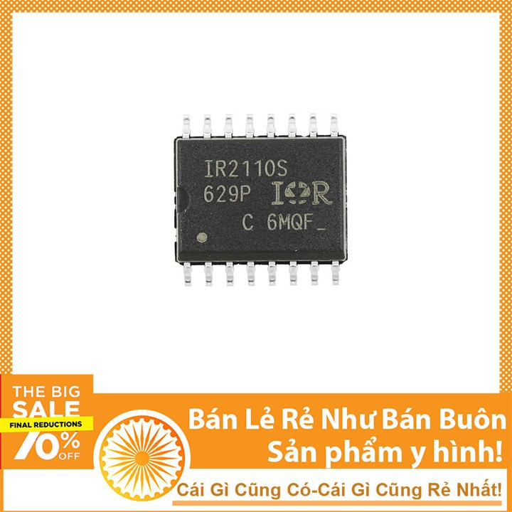 Linh Kiện IC Nguồn IR2110S SOP16 Half-Bridge Driver