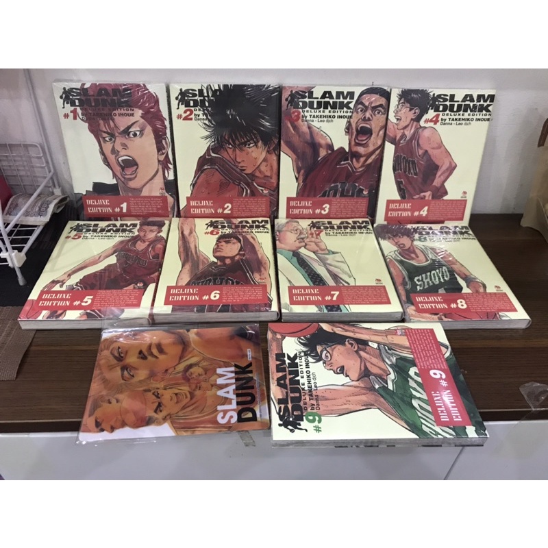 Slam Dunk Deluxe ( 1-10) Full seal + Full 2 bìa