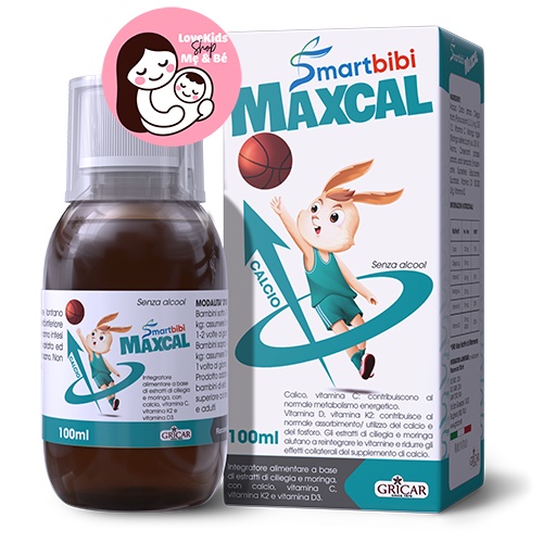 Phát triển CHIỀU CAO - XƯƠNG RĂNG chắc khoẻ - Tăng khả năng hấp thu Canxi -Smartbibi Maxcal- [CHÍNH HÃNG]