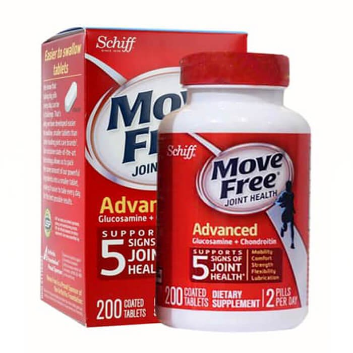 MOVEFREE 200v - Schiff Move Free Joint Health viên uống bổ khớp 200 viên