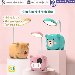 Đèn Bàn Mini Hình Thú Dễ Thương Pin Sạc Tích Hợp Công Nghệ LED - Đèn Đọc Sách Mini