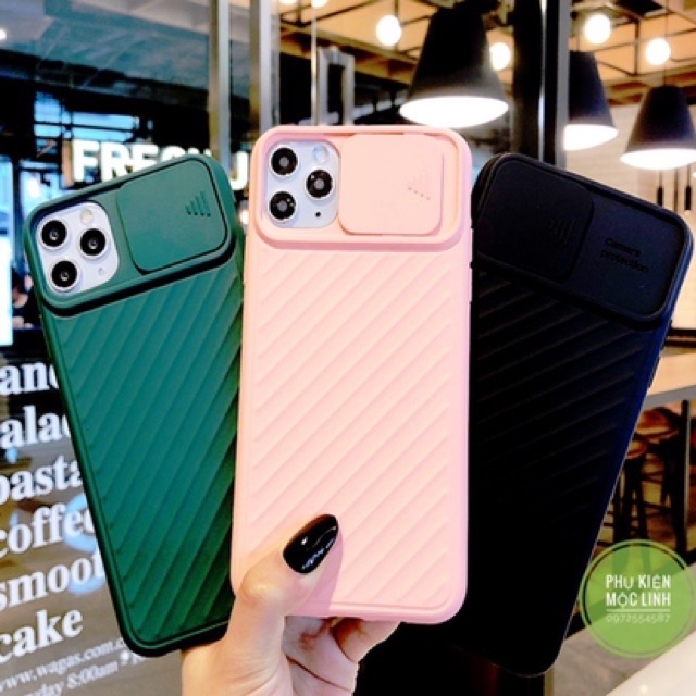 8 MÀU SÀNH ĐIỆU  Ốp cam selfie sành điệu giả 11 iphone 6 đến 11 pro max nắp trượt Bảo vệ camera