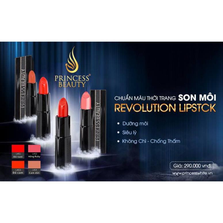 SON MÔI REVOLUTION LIPSTICK - PRINCESS BEAUTY