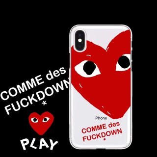 Case iphone silicon CDG Play Fuckdown mẫu mới 2019