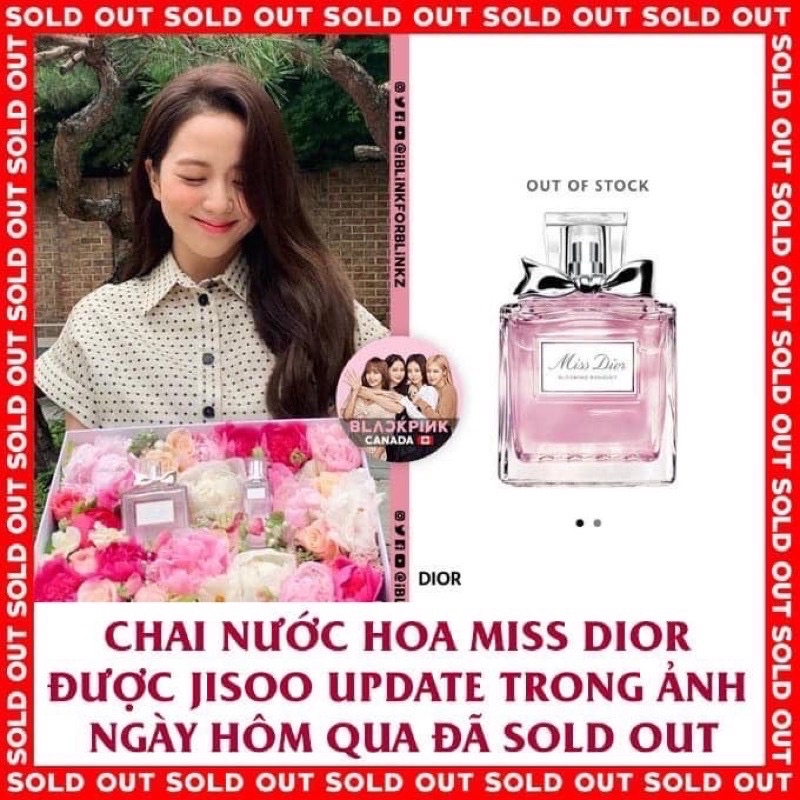 Nước Hoa Mini Nữ Miss Dior 5ML | Thế Giới Skin Care