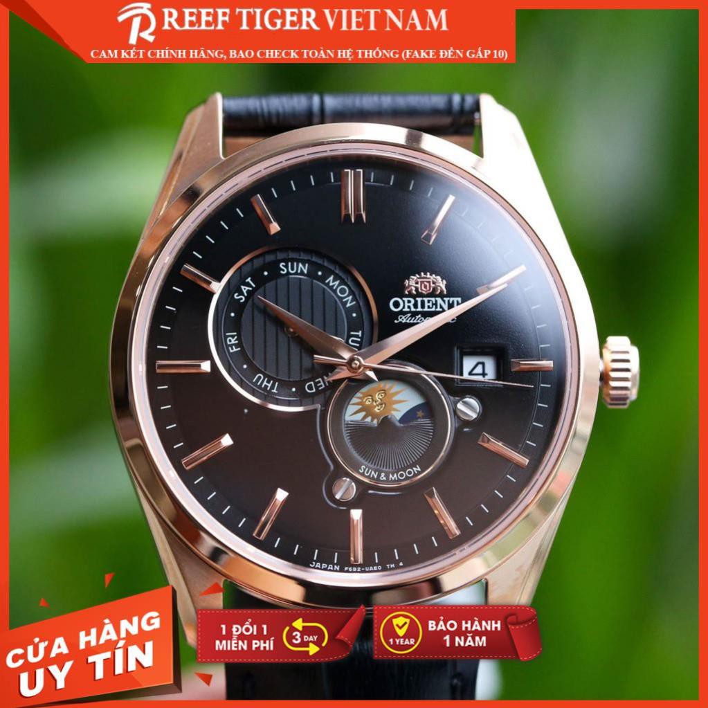 [REEFTIGERVIETNAM]  Đồng hồ nam Orient Sun and Moon Gen 5 RA-AK0304B00C