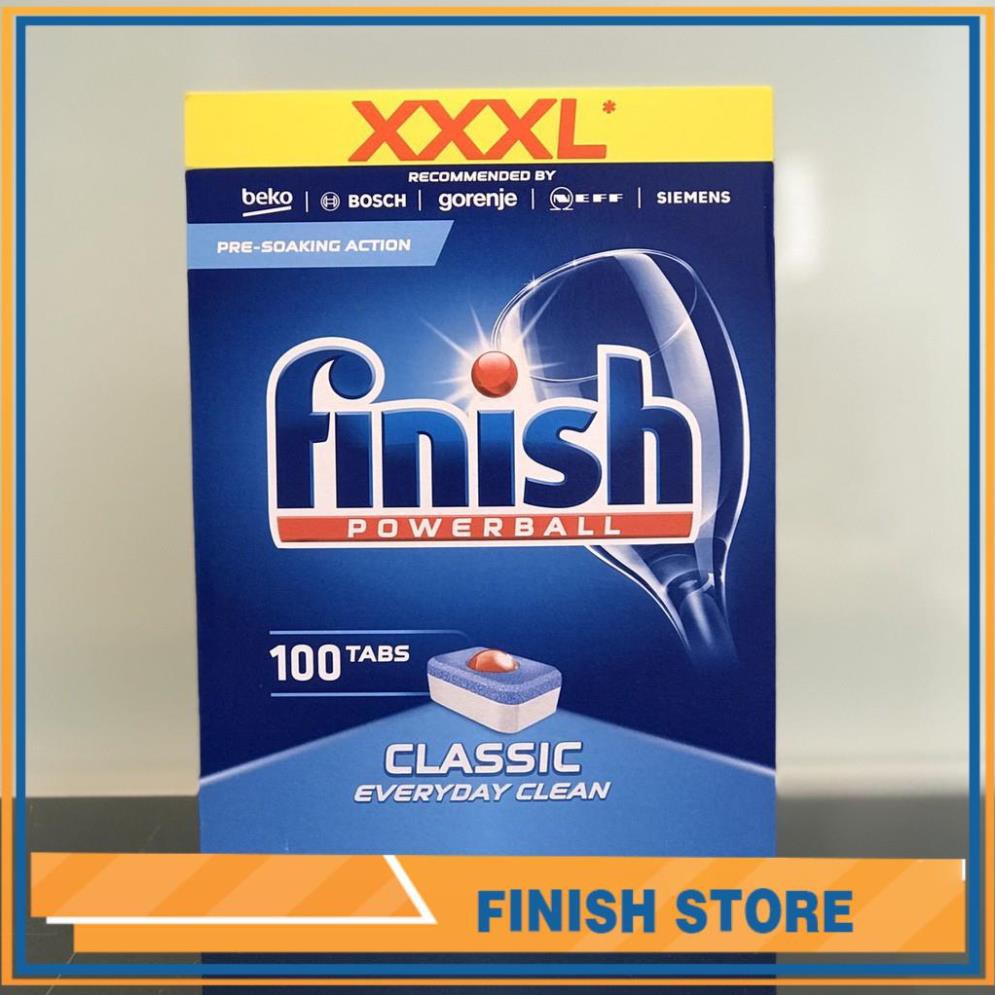 Viên rửa bát Finish Classic 100 viên/ hộp chất lượng