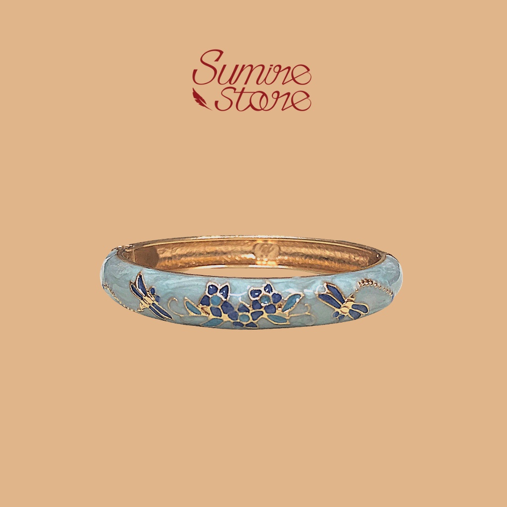 Sumire Store Vòng tay Phụng Nghi Xanh biển