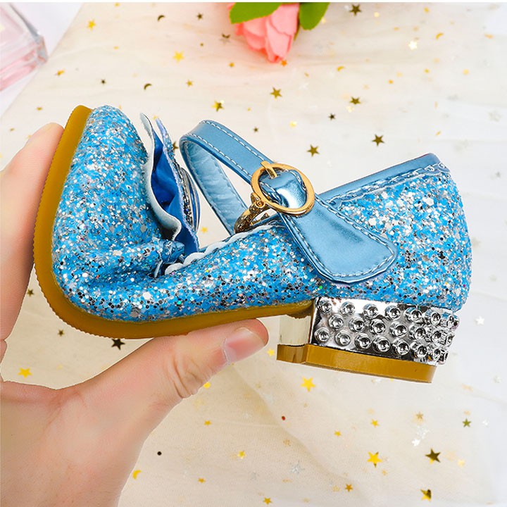 Giày cao gót công chúa Elsa cho bé gái - mẫu mới 2020 xinh lung linh