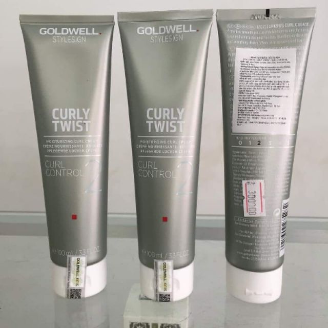 Kem tạo kiểu tóc xoăn và dưỡng ẩm Goldwell Curl Love 150ml