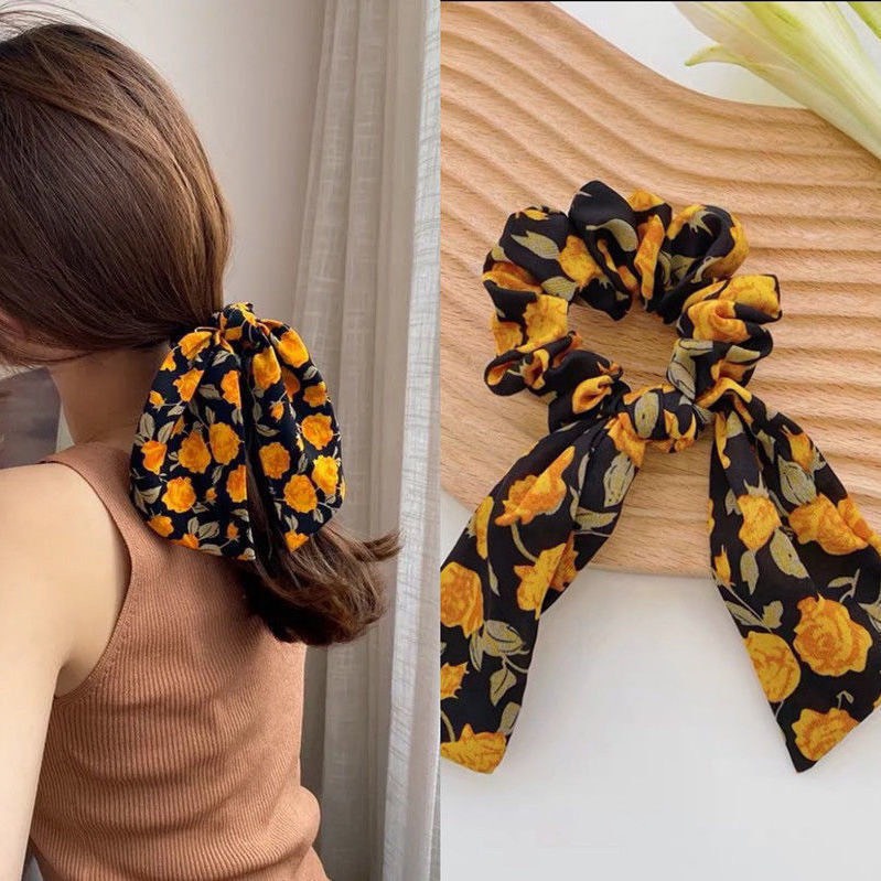 set Dây Buộc Tóc Nơ Scrunchies ( Nơ The Fruit ) SiêuThích