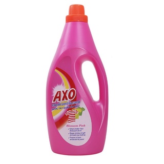 Nước tẩy quần áo màu Axo hồng 1,8L - hương hoa đào